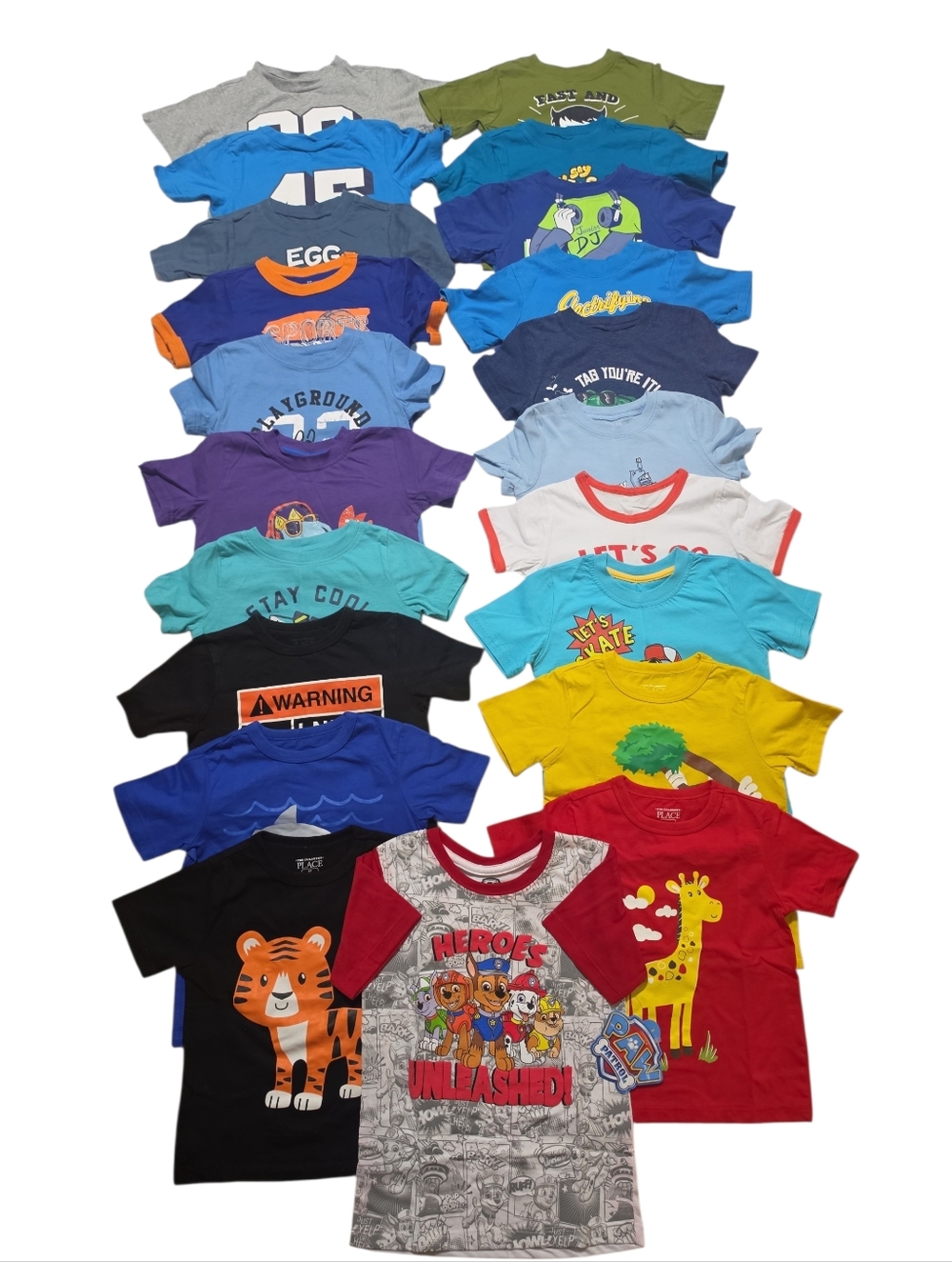Bundle Lot Toddler Boys Short Sleeve Shirts Size 2T